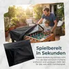 Outdoor Tischkicker Abdeckung wasserdicht 420D Oxford PVC Produktbild-Vorschau 2