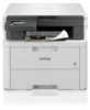 A white Brother DCP-L3520CDW 3-in-1 color laser multifunction printer is shown against a white background. Produktbild-Vorschau