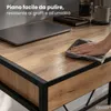 Scrivania per computer LOFT PURE rovere Craft 124 cm 2 Anteprima dell’immagine prodotto 5