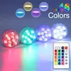 lot de 4 lampes RGB étanches IP68 avec télécommande et 4 Voir les images du produit 8