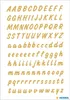 HERMA Buchstaben Sticker A-Z Folie wetterfest gold 2 Blatt Produktbild-Vorschau 2