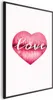 Posterpapier Poster - Loving Lips 60x90 cm Text Produktbild-Vorschau 1