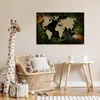 MuchoWow® Poster Weltkarte - Pflanzen - Blätter 90x60 cm - Produktbild-Vorschau 7