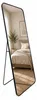 STYLER Lustro stojące aluminiowe 50x140 cm czarne Podgląd zdjęcia produktu 1