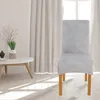 Topchances Set of 4 Velvet XL Velikost židle kryty jídelní Náhled obrázku produktu 2