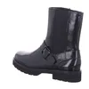 Högl Stiefelette schwarz Lack Biker-Boots 18cm Schafthöhe Produktbild-Vorschau 9