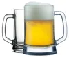 Pasabahce Pub Bierglas 500 ml – Klares Glas mit Henkel, 2er Produktbild-Vorschau 1