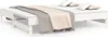 vidaXL Letto da giorno allungabile bianco 2x(80x200) cm in Anteprima dell’immagine prodotto 1