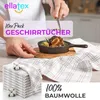 EllaTex 10er Pack Geschirrtücher Geschirrhandtücher 50x70 Produktbild-Vorschau 2