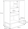 Regal Schrank Fondi im Loft-Stil – Eichenholz Craft Produktbild-Vorschau 5