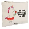 Mr. & Mrs. Panda Federmappe Einhorn Dame Größe M - Weiß - Produktbild-Vorschau 2