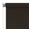 Store roulant d'extérieur 145 (l) x 230 (H) cm marron HDPE Voir les images du produit 3