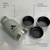 Modularer Aufbau der TATZIO Reiseflasche Produktbild-Vorschau