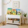 Libreria per bambini Relaxdays, 4 ripiani, vano aperto, Anteprima dell’immagine prodotto 2