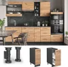 Apothekerschrank Vicco Fame-Line Goldkraft Eiche 30 cm ohne Produktbild-Vorschau 4