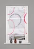 Magnetrollo Vitus rot inkl. Haken Raffrollo mit Magnet ohne Produktbild-Vorschau 2