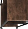 Chariot de service Rugby 65,5x45,5x88,5cm - Bois foncé Voir les images du produit 8