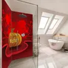 Wallario selbstklebende Duschrückwand 180 x 180 cm mit Produktbild-Vorschau 4