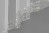 Fertiggardine, Gardine mit Zirkonia, Silber Band, Weiß Produktbild-Vorschau 2