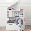 Kinderregal mit Stauraum für Spielzeug, weiß Produktbild-Vorschau 4