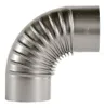 Ofenrohrbogen 90 FAL  100 mm ohne Tr/Sichtfenster Produktbild-Vorschau 2