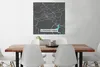 MuchoWow® Poster Karte - Lüdenscheid - Blau - Stadtplan - Produktbild-Vorschau 2