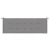 The Living Store Gartenbank-Auflage Grau 150x50x3 cm Produktbild-Vorschau 4