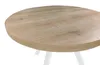 Kulatý rozkládací stůl dub HAMILTON EGGER 100/200 Náhled obrázku produktu 3