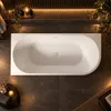 ALONI Hoekbad Links - Glanzend Wit - 180x80x58 cm - Productafbeelding-voorbeeld 6