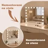 ZMH hollywoodske kozmetické zrkadlo LED 60X80CM Bluetooth Náhľad obrázku produktu 9
