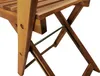Balkonset, Bistroset, Tisch mit 2 Stühlen, braun Produktbild-Vorschau 5