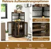 A corner bar cabinet with multiple storage options, including wine glass holders and adjustable shelves, presented in a product marketing image. Náhľad obrázku produktu