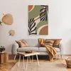 Muralo Leinwandbild Canvas BLÄTTER Pflanzen Natur Boho Produktbild-Vorschau 3