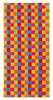 A colorful checkered towel. Produktbild-Vorschau