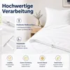 Komfortec Premium Bettwäsche 155x220 cm Bettbezug + 80x80 Produktbild-Vorschau 6