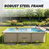 VirtuFit Rechteckpool 260 x 180 x 66 cm Beige mit Produktbild-Vorschau 4