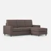 3-Sitzer Sofa mit Pouf, 208 cm, Stoff, Wohnzimmer, Sakar Produktbild-Vorschau 3