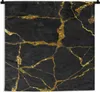 MuchoWow® Wandteppich Wandbehang Marmor - Gold - Schwarz - Produktbild-Vorschau 1