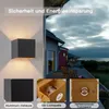 ZMH LED Wandleuchte  2ER Innen Up und Down Aussenlampe Produktbild-Vorschau 4