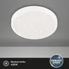 LED Deckenleuchte Sternenhimmel 24W weiß Metall-Kunststoff Produktbild-Vorschau 2