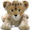 A plush toy lion cub lying down, facing forward. Anteprima dell’immagine prodotto