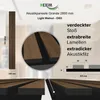 HEXIM Akustikpaneele 4 Stück 280x30cm Holz Grande - XXL Produktbild-Vorschau 2