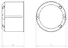 Kaiser Elektro Deckenverbindungsdose 9464-50 HWD30 für Produktbild-Vorschau 4