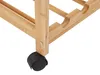 BELIANI Servierwagen Hellbraun Bambusholz 80 x 67 x 37 cm Produktbild-Vorschau 9