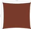 vidaXL Voile d'ombrage Oxford Tissu Carré 4x4 m Voir les images du produit 14