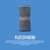 Mikrofaser Sporttuch 2er Pack - Blau - (50x100cm) mit Produktbild-Vorschau 4