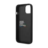 BMW Handyhülle iPhone 13 Schwarz Echtes Leder Carbon-Optik Produktbild-Vorschau 6