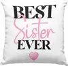 Trendation - Best Sister Ever Deko-Kissen mit Füllung 40x40 Produktbild-Vorschau 1