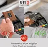 DONBOLSO Slim Wallet 9x7x1,5cm - Leder Geldscheinbörse mit Produktbild-Vorschau 9