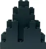 LEGO® 3x8x7 Plaque rocheuse LURP Montagne Gris foncé - 6083 Voir les images du produit 2